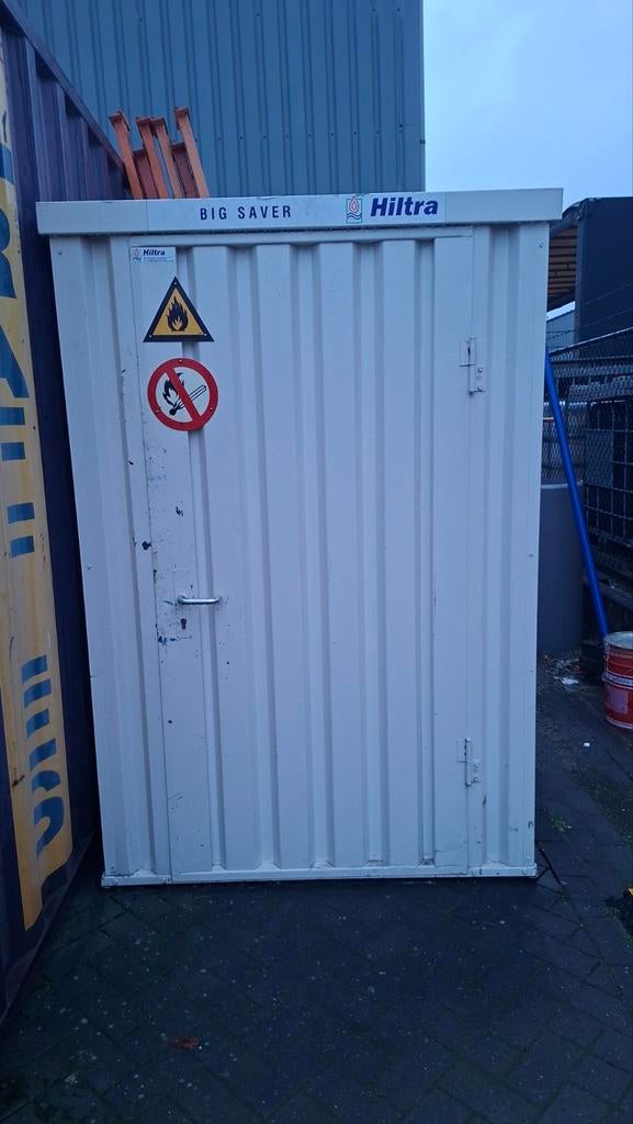 Chemiecontainer - milieucontainer, Zakelijke goederen, Machines en Bouw | Keten en Containers, Ophalen of Verzenden