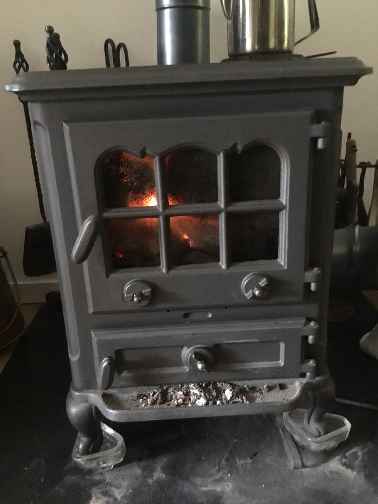 Laxevaags trianon, Huis en Inrichting, Gebruikt, Houtkachel, Ophalen of Verzenden, Vrijstaand