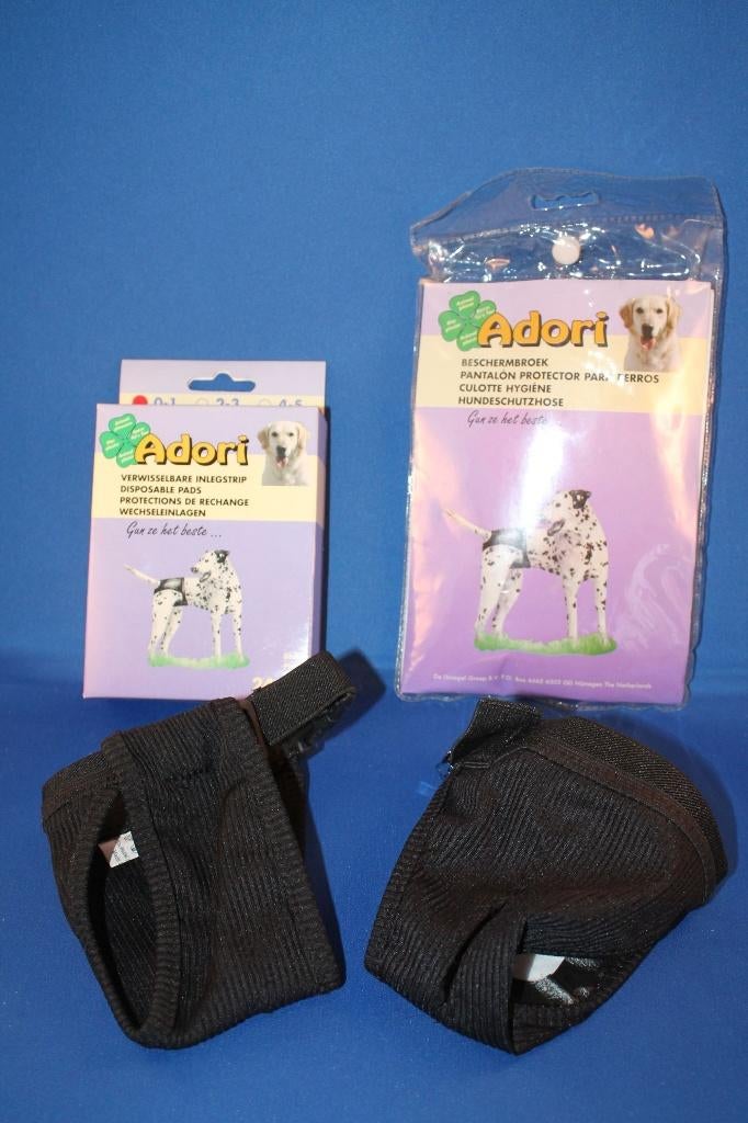 2x Adori hondenbroek met 24 inlegkruisjes, nieuw. K2, Tweedehands verkoop, Tweedehands verkoop, Gebruikt, Ophalen of Verzenden