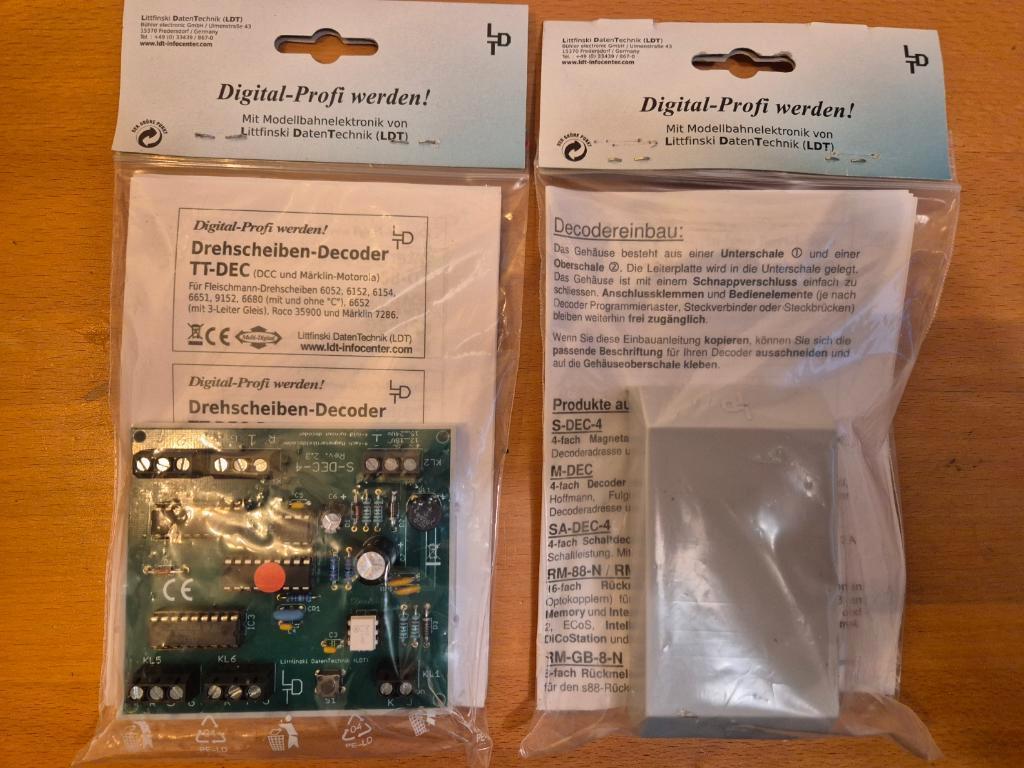 Littfinski magneetartikel decoder S-DEC-4-MM-F, Hobby en Vrije tijd, Overige merken, Gelijkstroom of Wisselstroom, Overige typen