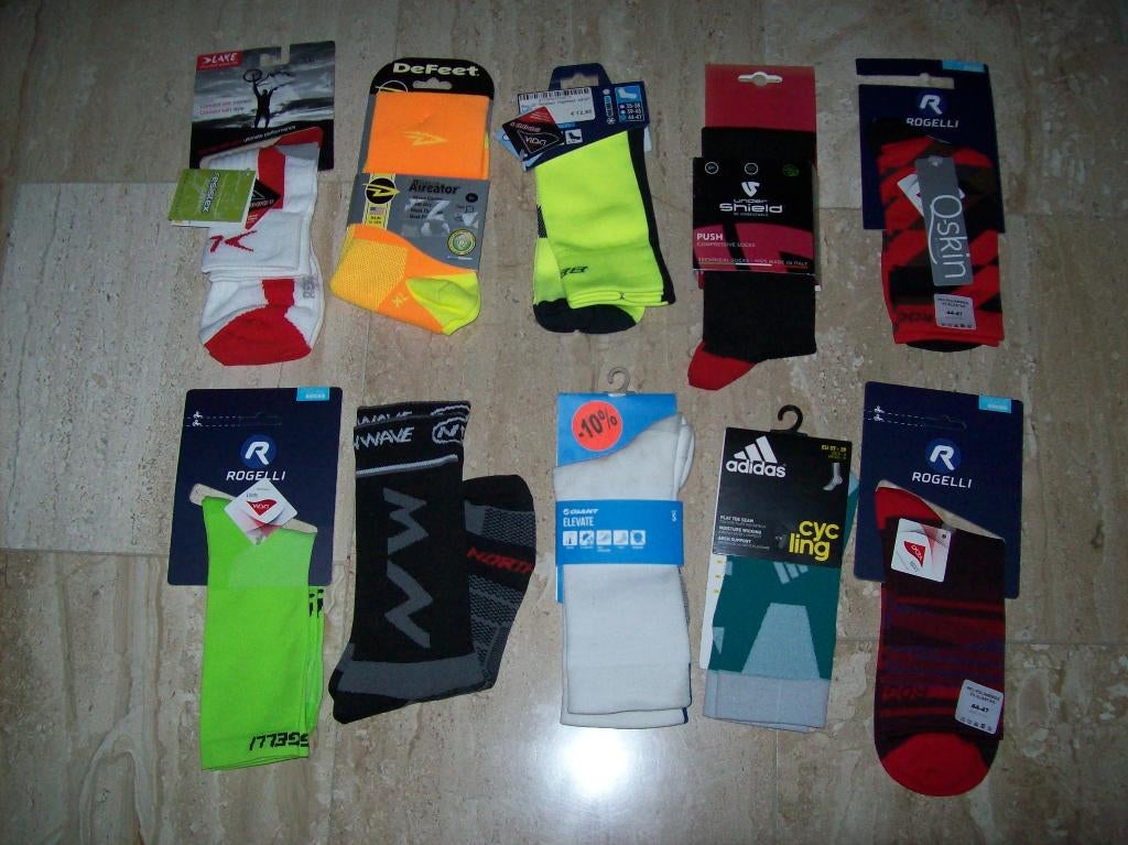 Nieuwe fiets sokken, Fietsen en Brommers, Fietsaccessoires | Fietskleding, Heren, Nieuw, Overige maten, Onderkleding
