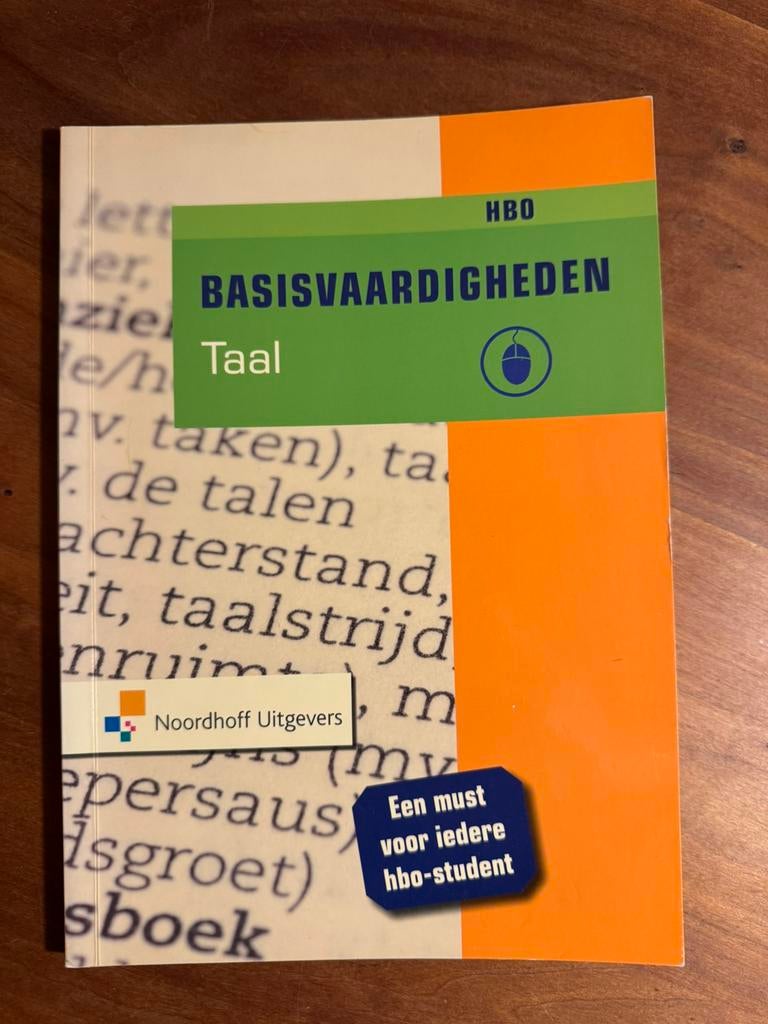 Basisvaardigheden taal hbo - R. van Hogen & E. Rietstap, Ophalen of Verzenden, Beta, Zo goed als nieuw, HBO