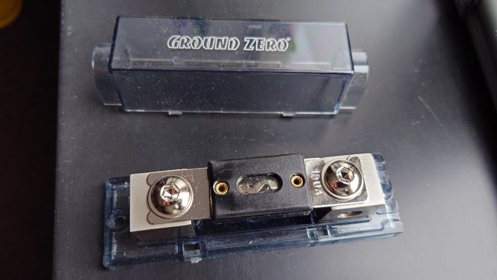 Ground Zero 150A 80A ANL inline fuse holder, Auto-onderdelen, Ophalen of Verzenden, Nieuw, Universele onderdelen