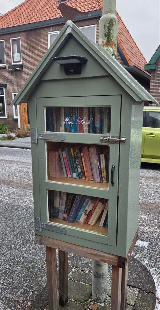 Minibieb Buurtbieb Ruilhuisje op bestelling gemaakt., Ophalen, Nieuw