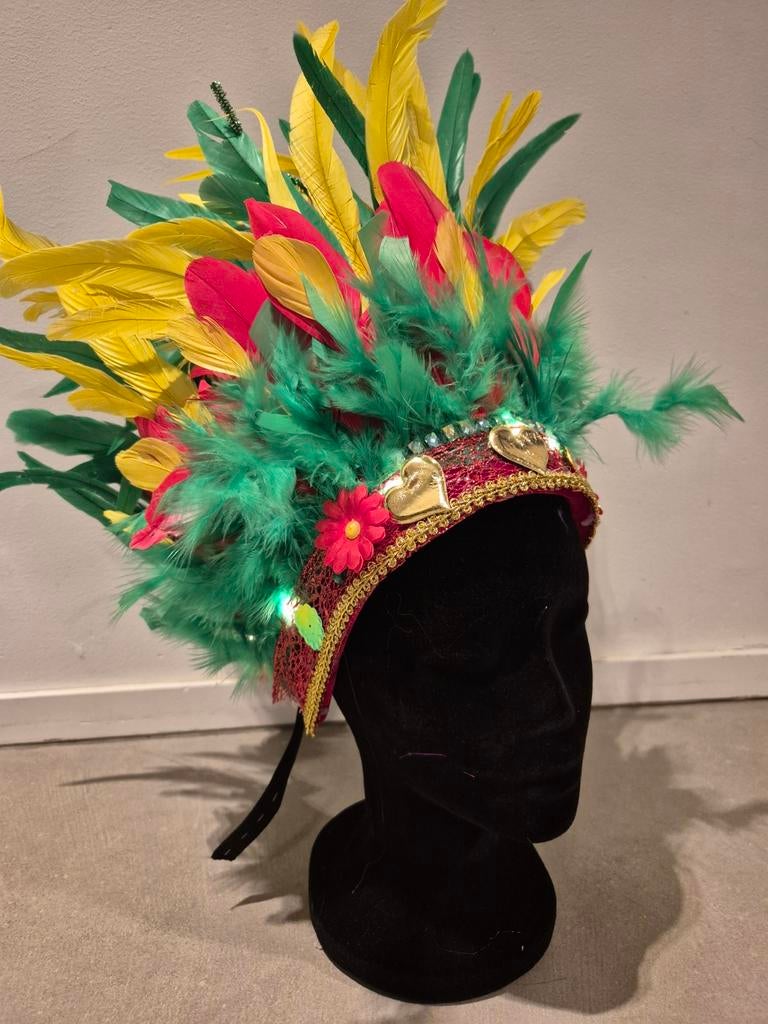 Verentooi carnaval rood geel groen incl lampjes, Ophalen, Nieuw, Carnaval