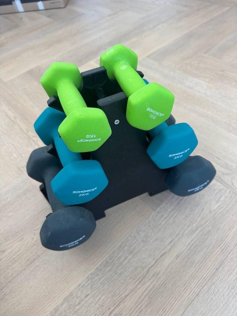 Dumbbell Set, Ophalen of Verzenden, Zo goed als nieuw, Armen, Dumbbell