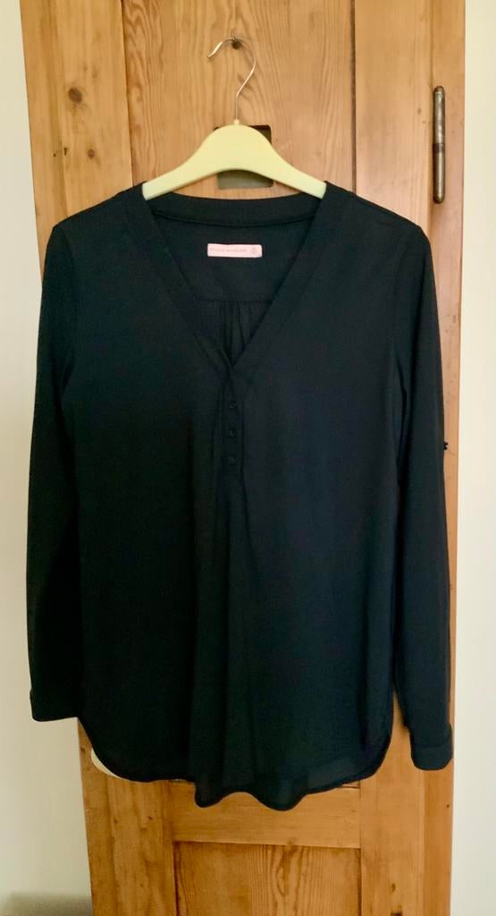 Studio Anneloes Evi blouse zwart maat S, Ophalen of Verzenden, Zo goed als nieuw, Maat 38/40 (M), Zwart