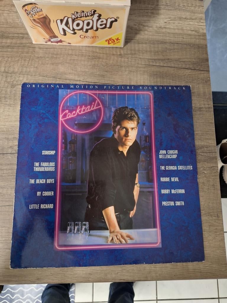 Vintage vinyl lp soundtrack Cocktail Tom Cruise 1988, Ophalen of Verzenden, Gebruikt, 12 inch