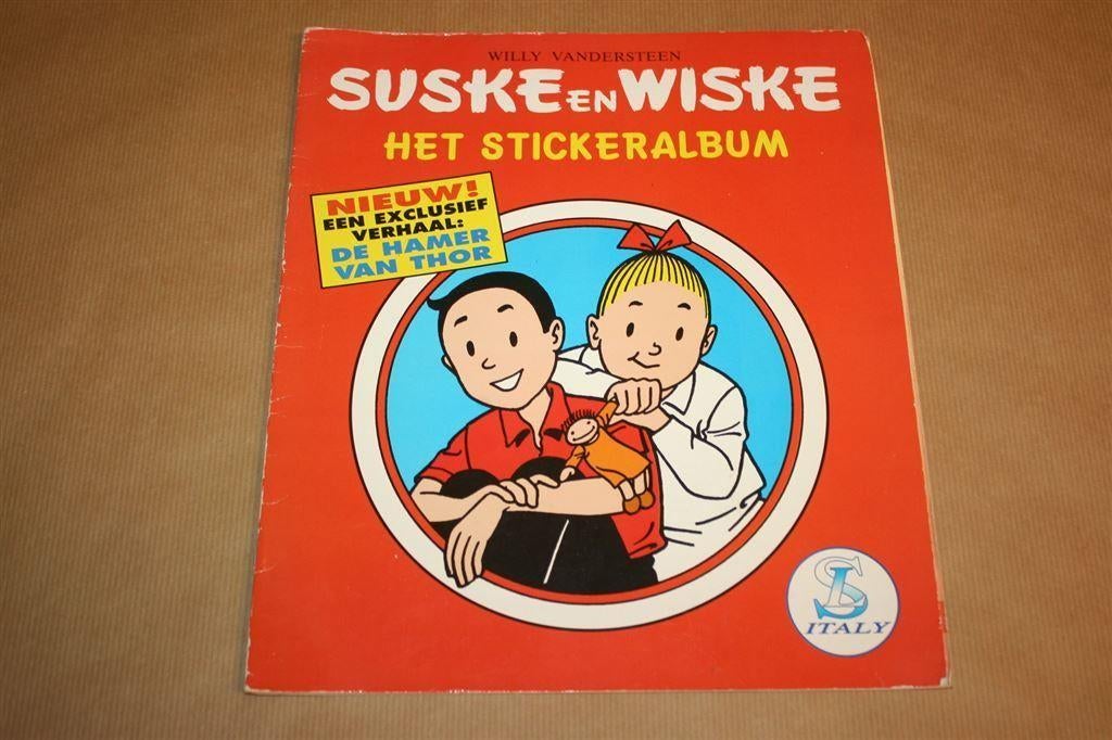 Suske en Wiske. Het Stickeralbum [Compleet]. Hamer van Thor., Eén stripboek, Ophalen of Verzenden, Gelezen