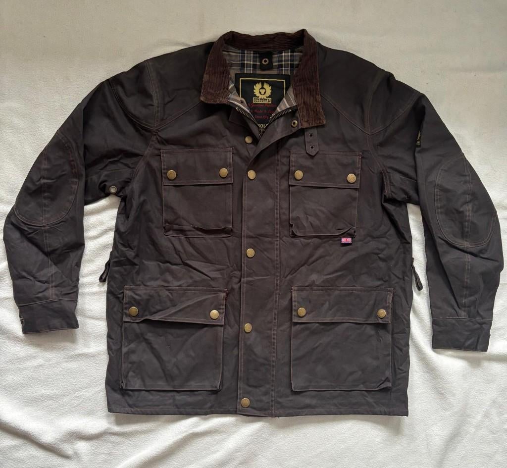 Belstaff Gold Trialmaster Legend 2007, Bruin, Maat 48/50 (M), Ophalen of Verzenden, Gedragen