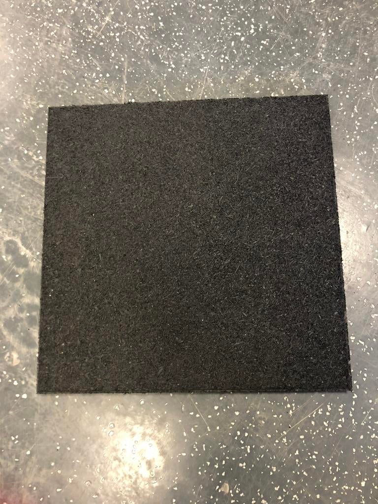 100 m2 rubberen tegels  mat matten, Gebruikt, 100 m2, Rubberen tegels, Ophalen of Verzenden