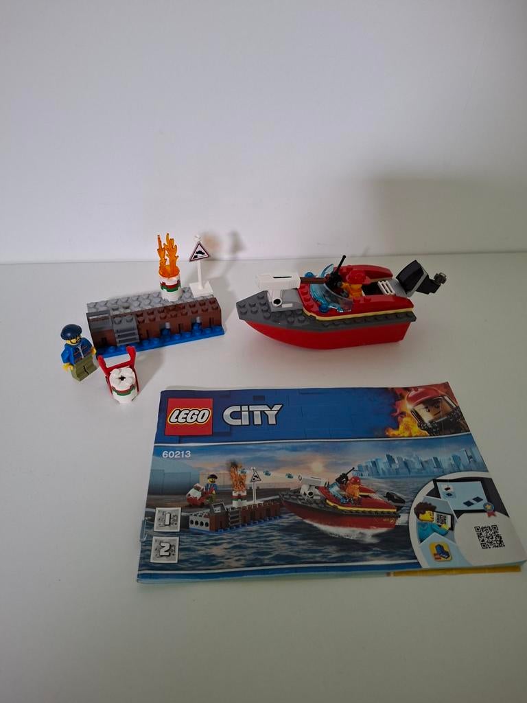 Lego city 60213 compleet met boekje, Ophalen of Verzenden, Zo goed als nieuw, Complete set, Lego