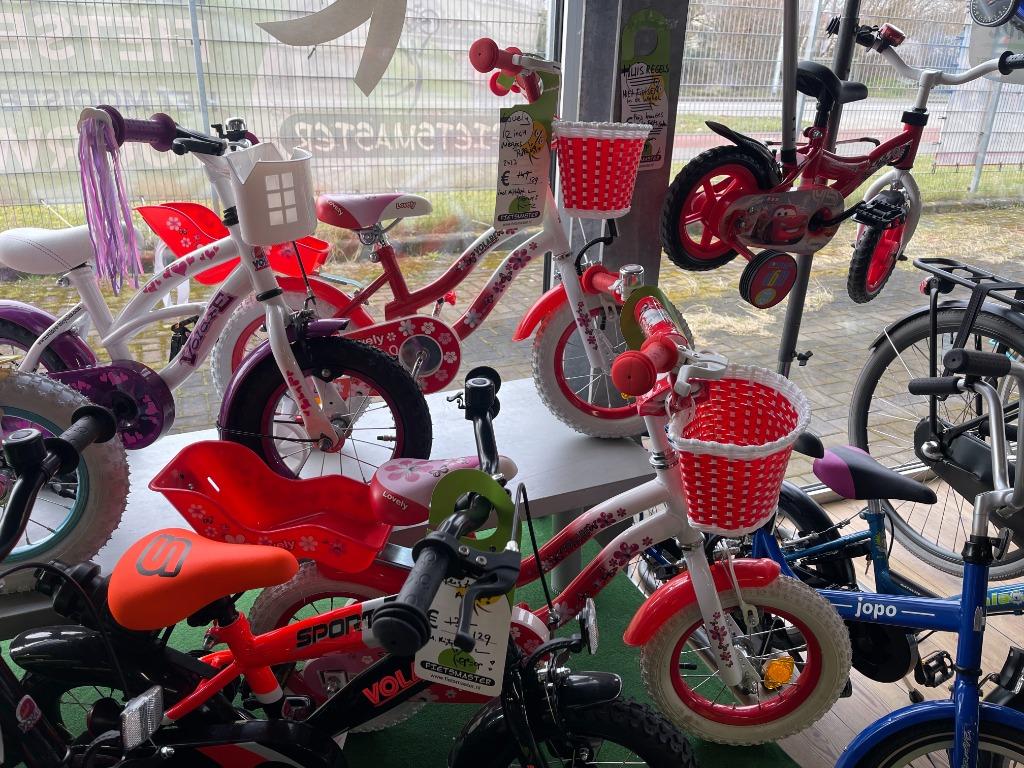 FIETSMASTER Volare Lovely Kinderfiets - Meisjes - 12 inch, Ophalen, Zijwieltjes, Nieuw, Volare