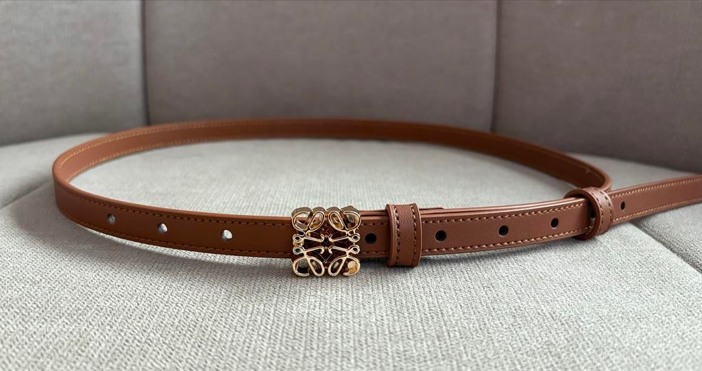 Loewe Riem Bruin, Kleding | Dames, Riemen en Ceinturen, Minder dan 3 cm, Bruin, Celine, Tailleriem