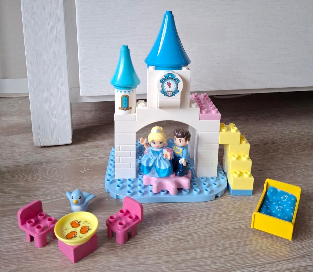 Assepoester en prins in het kasteel, Ophalen of Verzenden, Zo goed als nieuw, Speelset