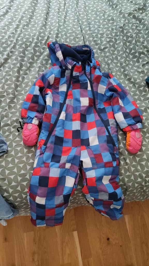 Ski pak 86/92 met Hestra wanten, Ophalen of Verzenden, Gebruikt, Hestra, Jongen of Meisje