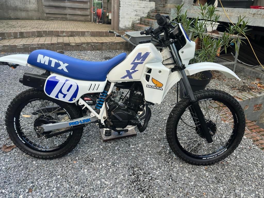 Honda MTX 80cc - Klassieker! Motor kenteken, Fietsen en Brommers, 6 versnellingen, MTX, Ophalen of Verzenden, Zo goed als nieuw