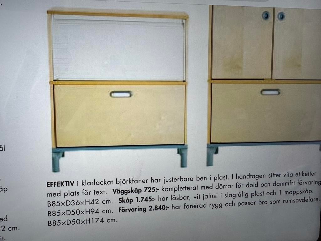 Opbergkast. Voor bv verzamelaar, beige met mahoniekleur hout, Gebruikt, Minder dan 100 cm, 25 tot 50 cm, Overige houtsoorten