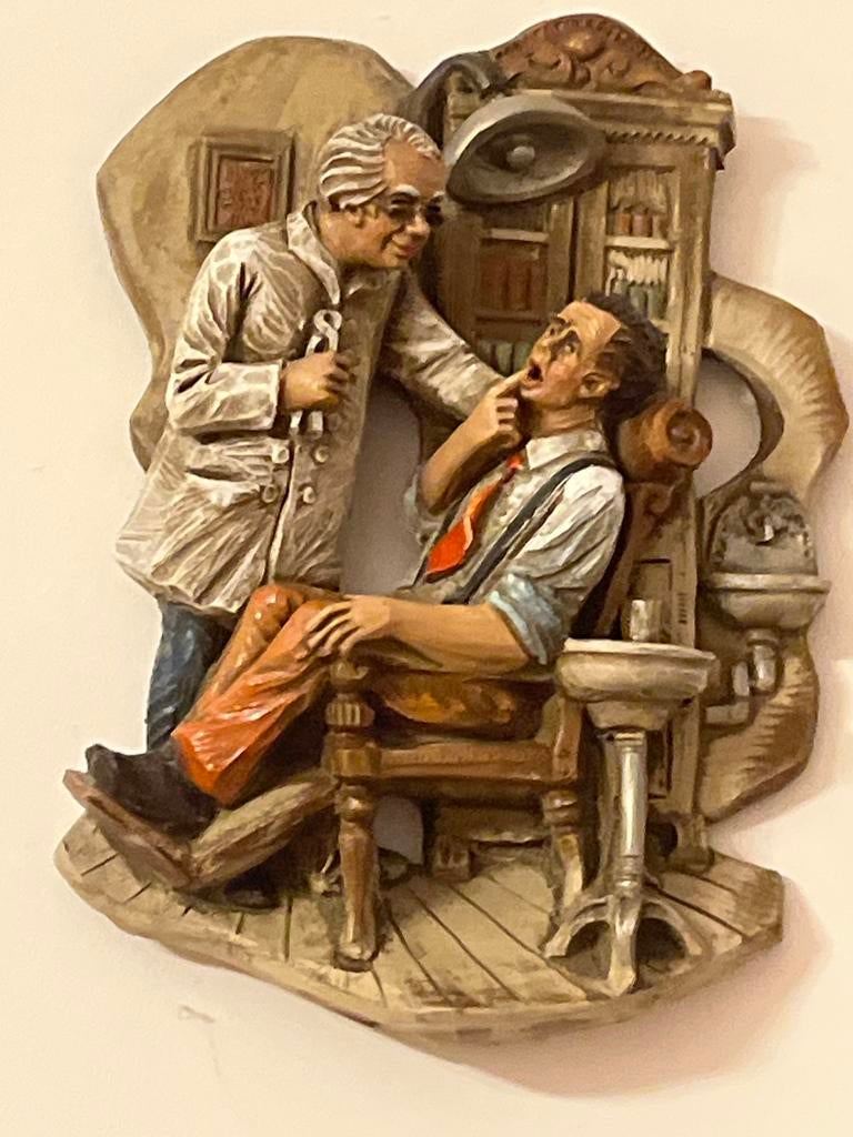 Beeld van een tandarts, Ophalen of Verzenden