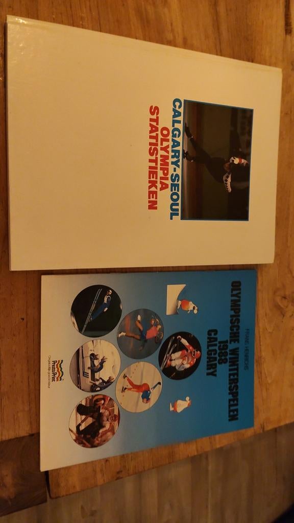 Calgary-Seoul - Olympia Statistieken, Wintersport, Ophalen of Verzenden, Zo goed als nieuw, Walter Umminger & Anton Witkamp