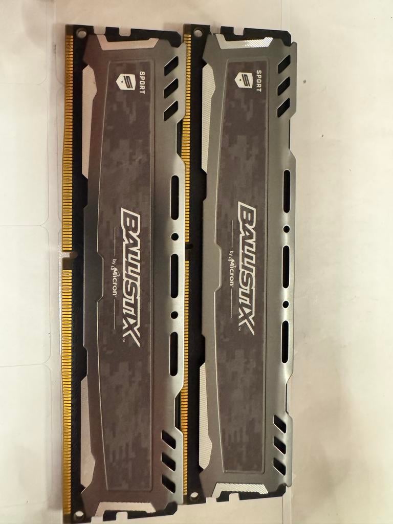 Ballistix 8Gb DDR4 2666MHz Geheugenmodules, Computers en Software, RAM geheugen, Gebruikt, DDR4, Ophalen of Verzenden, Desktop