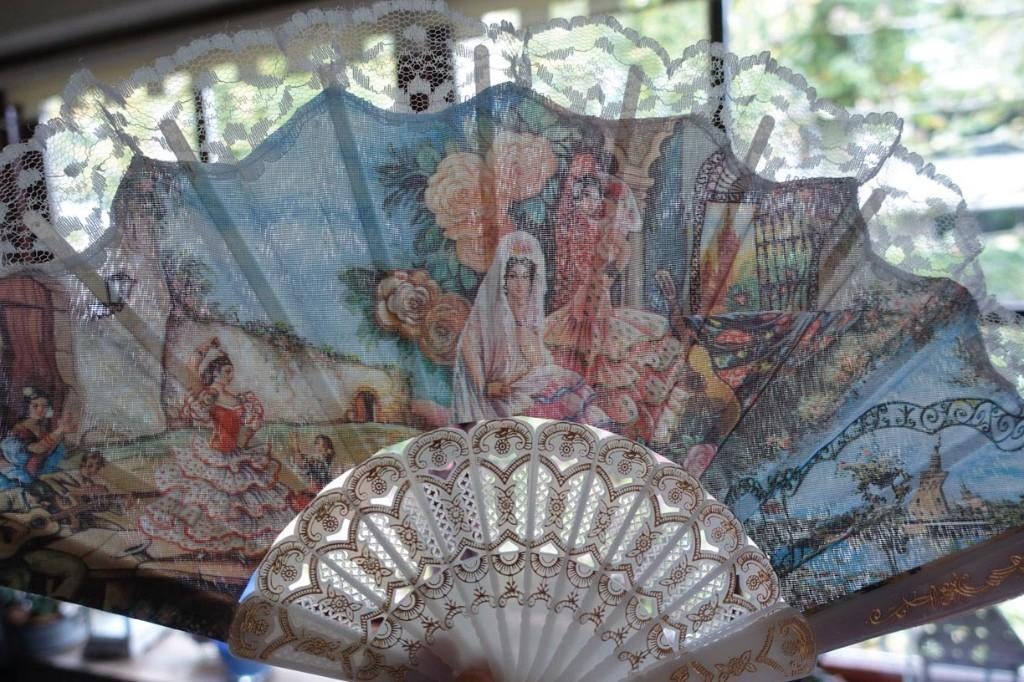 nieuw - trad. folklore waaier uit Andalusie (Spanje), Huis en Inrichting, Ophalen of Verzenden, Nieuw