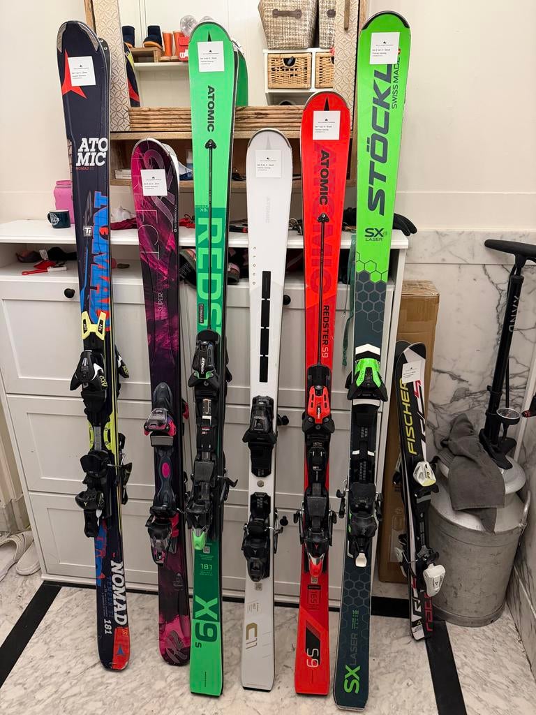 Ski’s & snowboard waxen en slijpen op Scheveningen, 160 tot 180 cm, Overige typen, Zo goed als nieuw, Skiën