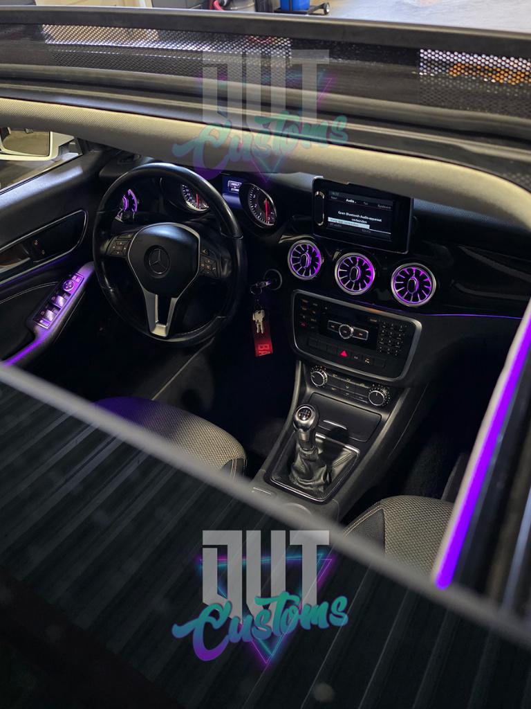 Mercedes CLA W117 Sfeerverlichting Ambient Light Inbouw, Auto-onderdelen, Verlichting, Mercedes-Benz, Nieuw, Ophalen