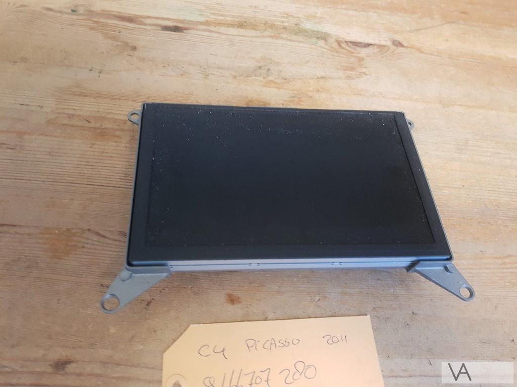 Citroen C4 picasso display navigatie 2007 - 2013 5555505703, Ophalen of Verzenden, Gebruikt, Citroën