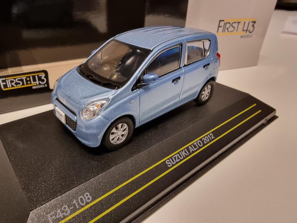 Suzuki Alto 2012 1/43, Ophalen of Verzenden, Nieuw, Auto, Overige merken