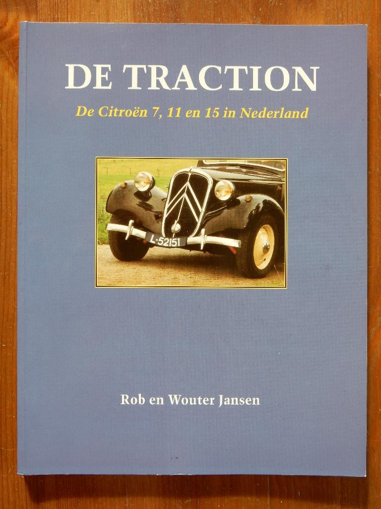 boek citroen traction 7, 11 en 15, Ophalen of Verzenden, Zo goed als nieuw, Citroën