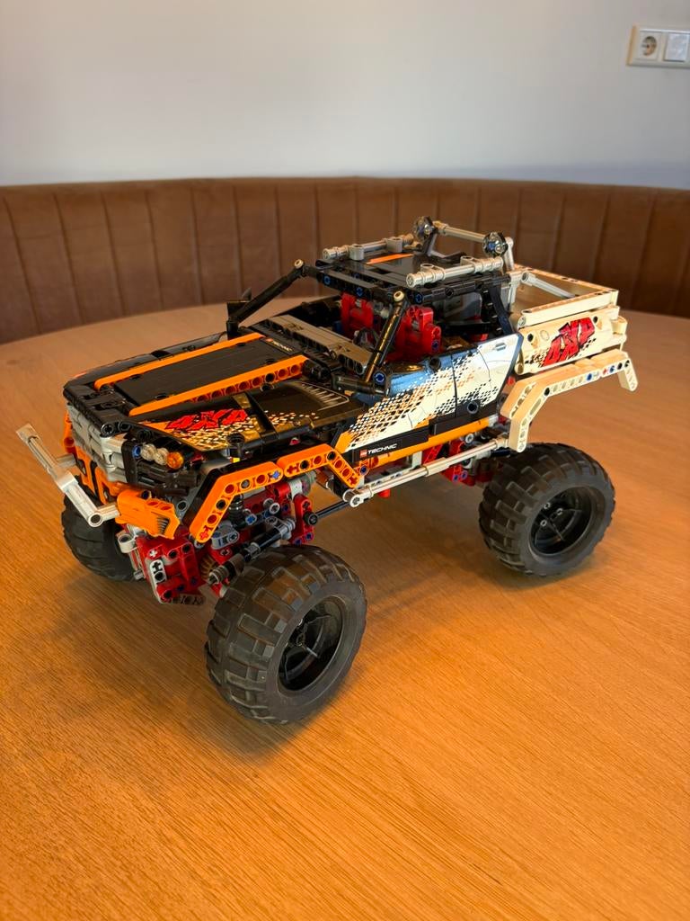 LEGO Technic 9398 4x4 Crawler, Ophalen of Verzenden, Zo goed als nieuw, Complete set, Lego