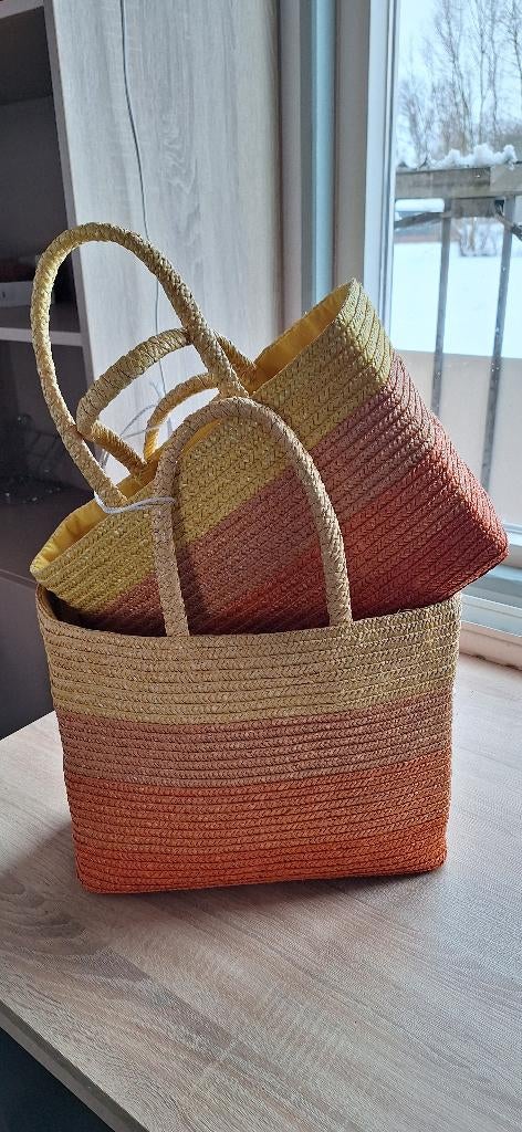 Boodschappen manden, GOED advertentie lezen aub!!, Ophalen, Mand, Nieuw, Riet