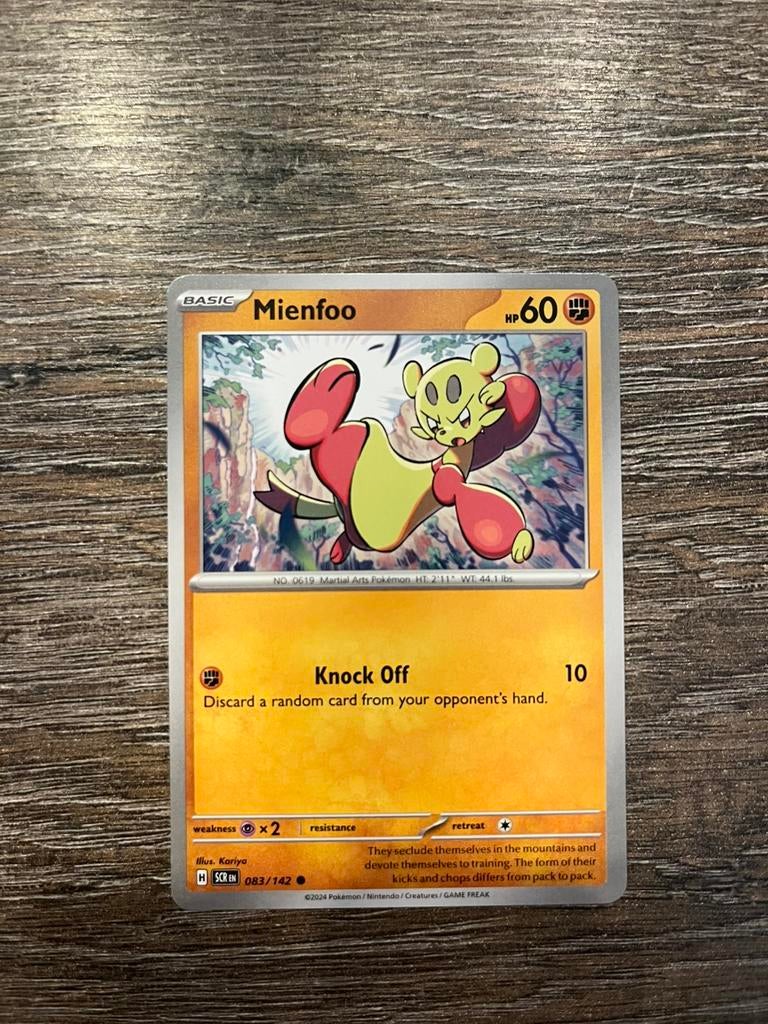 Mienfoo SCR 083/142, Ophalen of Verzenden, Zo goed als nieuw