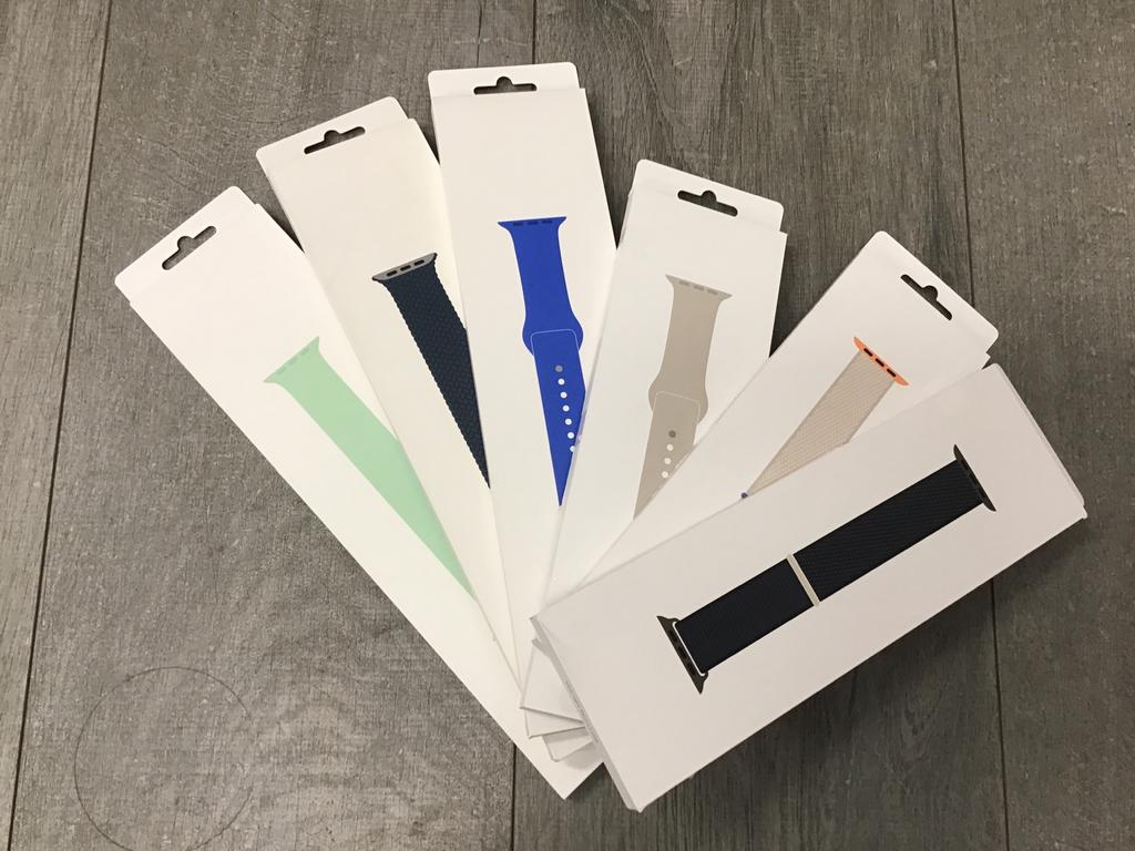 Mix Originele Apple Watch Bandjes, Telecommunicatie, Wearable-accessoires, Nieuw, Bandje, Ophalen of Verzenden