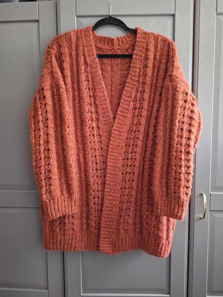 Nieuw handgemaakt alpaca halflang vest, een maat, Overige kleuren, Maat 46/48 (XL) of groter, Nieuw, Ophalen of Verzenden