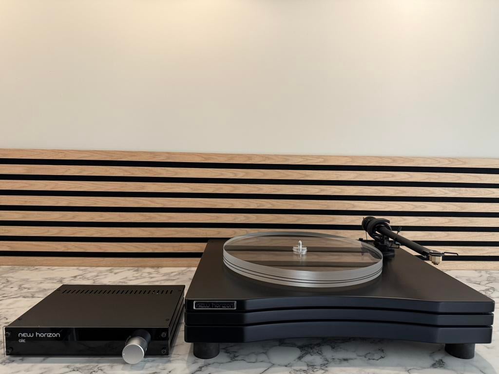 New Horizon GD-3,full options, Denon DL-304, ex-demo, Audio, Tv en Foto, Platenspelers, Contact@vintageaudiobreda.nl, Zo goed als nieuw