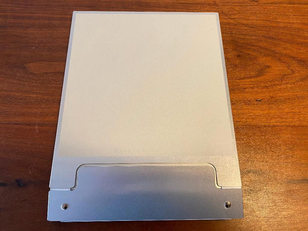 BakkerElkhuizen EroQ laptophouder laptopstandaard, Ophalen of Verzenden, Gebruikt, BakkerElkhuizen, In hoogte verstelbaar