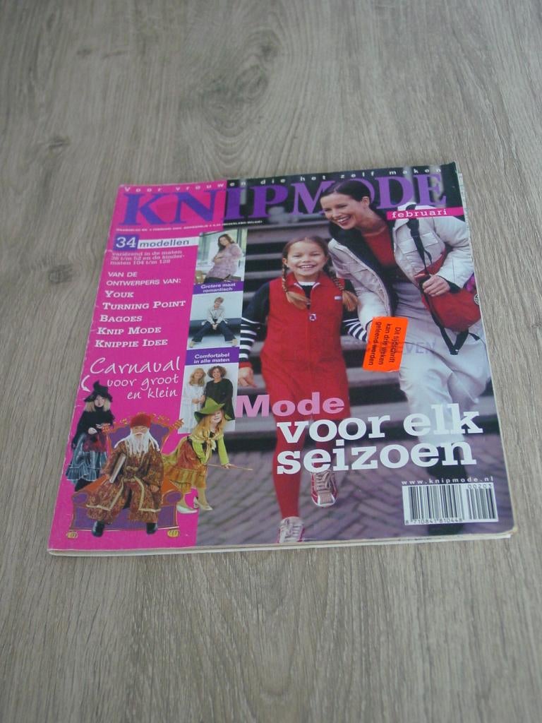 Knipmode nr. 2 / 2003, Ophalen of Verzenden, Gebruikt, Vrouw, Knipmode