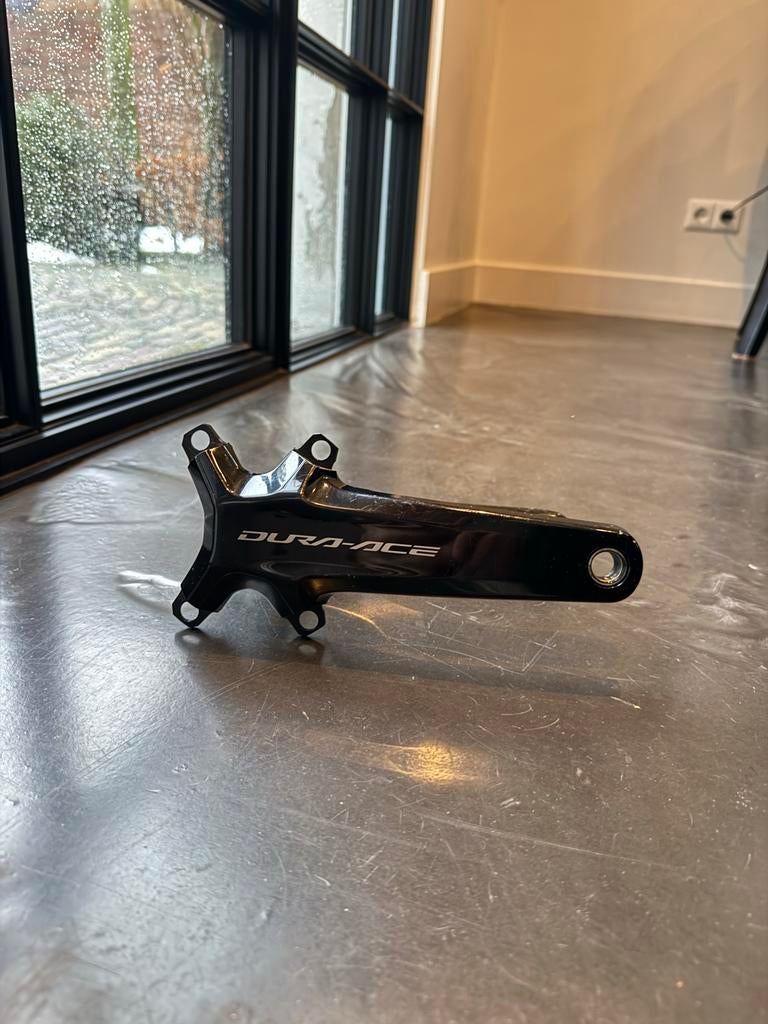 Shimano dura ace crankstel met powermeter - 4iiii, Fietsen en Brommers, Fietsen | Racefietsen, Ophalen of Verzenden, Gebruikt