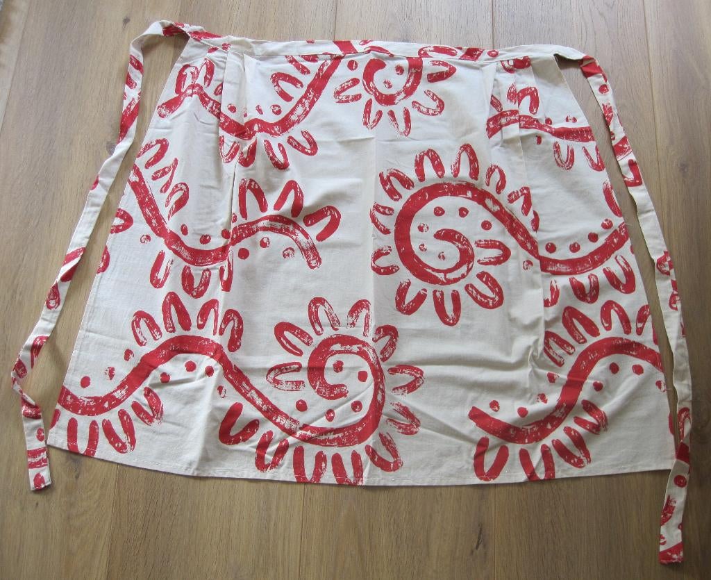 Vintage - retro schort -Ikea - design Agneta Hansson, Ophalen of Verzenden, Nieuw, Overige typen, Ikea