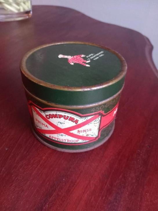 Conpura Appelstroop blik, Verzamelen, Blikken, Ophalen of Verzenden, Zo goed als nieuw, Overige