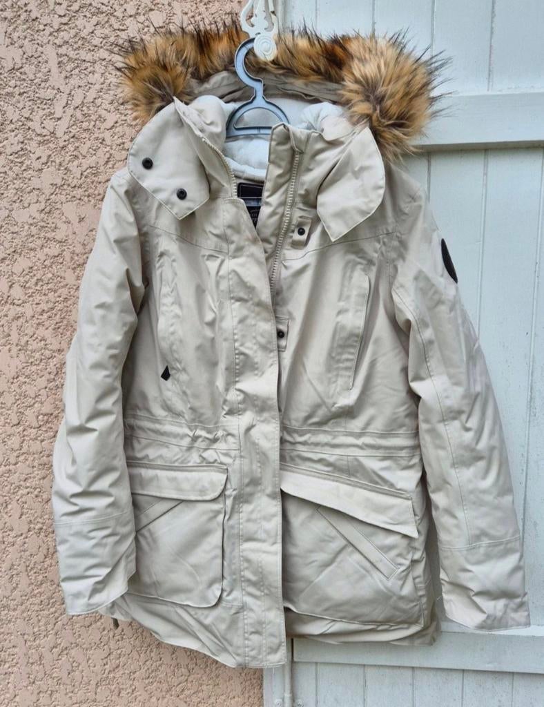 Quechua parka NH900    -20, Ophalen of Verzenden, Zo goed als nieuw, Zwart