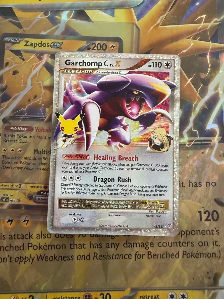 Garchomp C 143/147 | celebrations, Ophalen of Verzenden, Nieuw