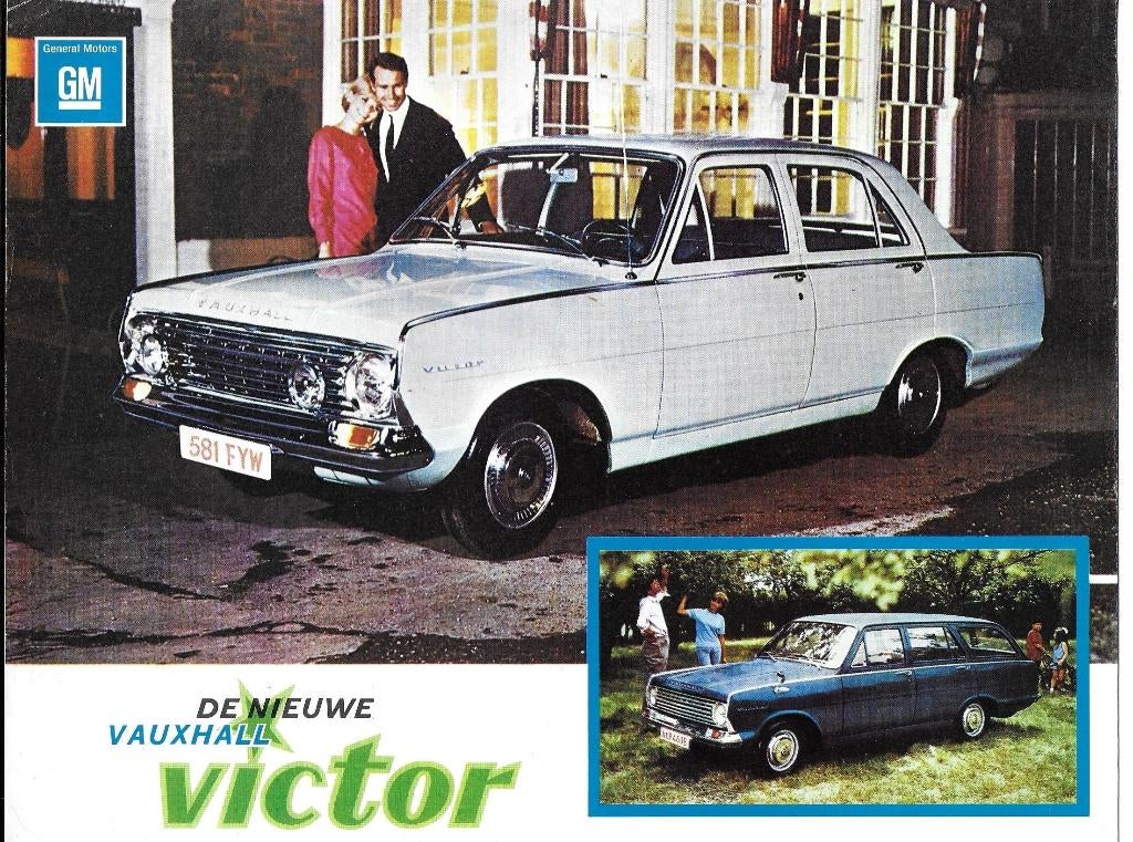 Vauxhall Victor GM vouwfolder (VX01), Ophalen of Verzenden, Zo goed als nieuw, Overige merken