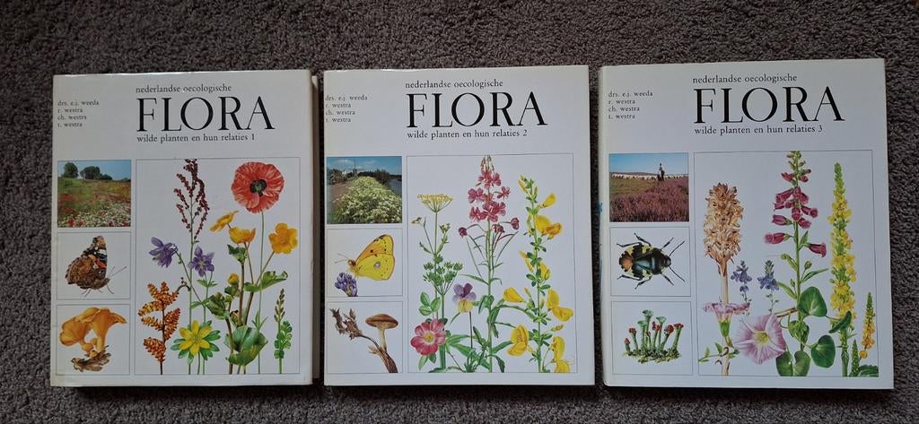 Oecologische Flora Nederland - Complete Set in Topstaat, Boeken, Natuur, Ophalen of Verzenden