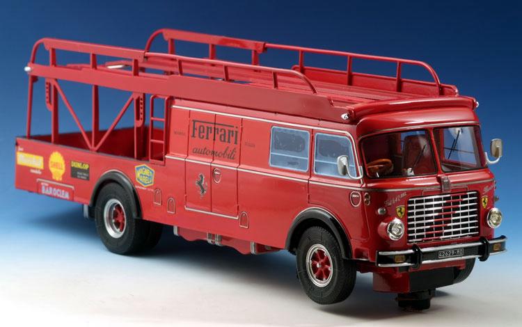 Racer-Fiat 642 Bartoletti slotcar transporter, Ophalen of Verzenden, Nieuw, Auto, Overige merken
