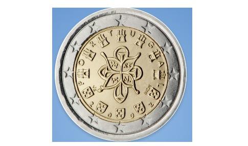 2 euromunt portugal	2,25	2002 2003 2006, Ophalen of Verzenden, Portugal, 2 euro