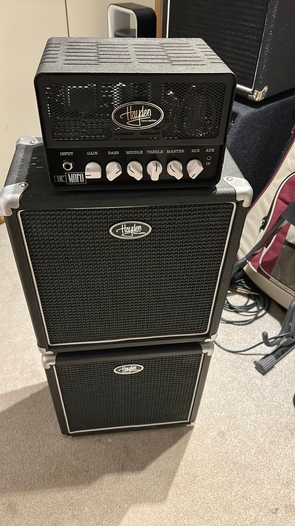 Hayden gitaarversterker te koop, Muziek en Instrumenten, Versterkers | Bas en Gitaar, Verzenden, Zo goed als nieuw, Minder dan 50 watt