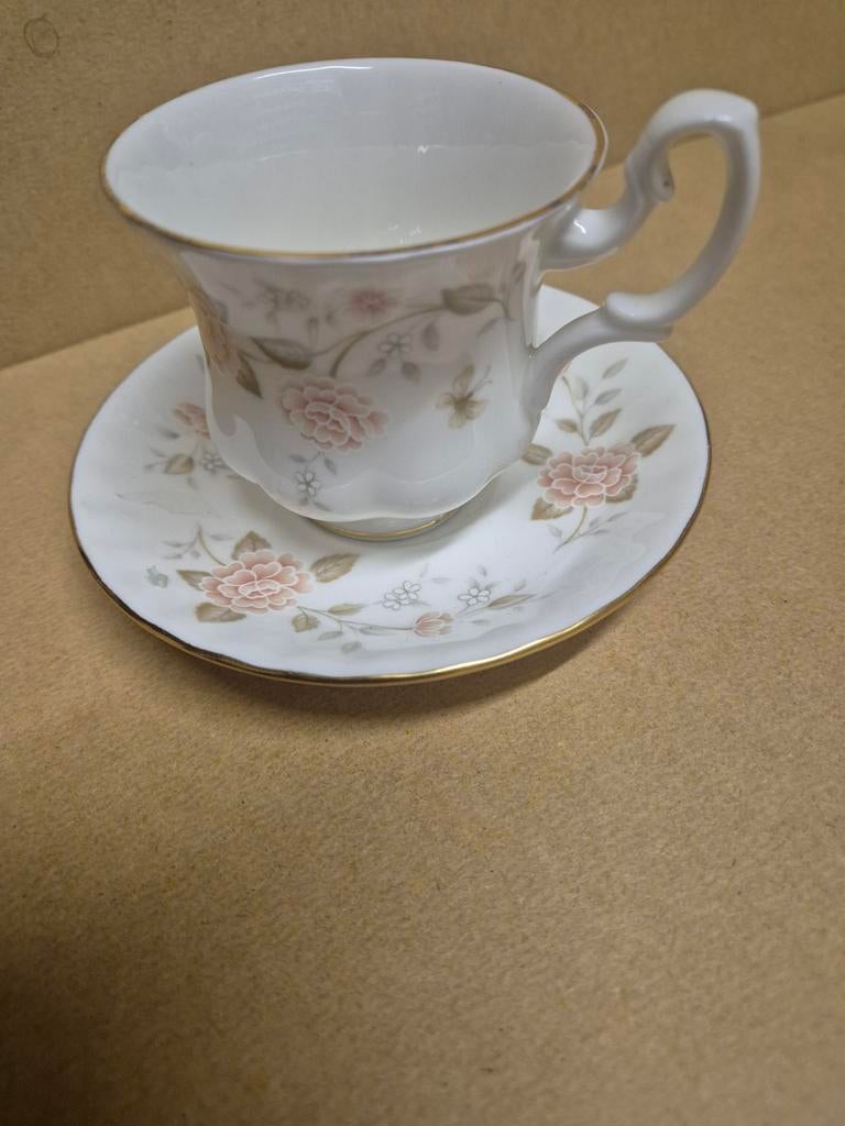 Royal albert porselein, Verzamelen, Porselein, Kristal en Bestek, Ophalen of Verzenden, Zo goed als nieuw, Porselein, Kop en/of schotel